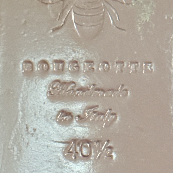 Bougeotte Womens Flaneur Slip On Round Toe Dotted Loafers Bordeaux Red Size 40.5 - Picture 10 of 14